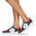 kengät Matalavartiset tennarit Polo Ralph Lauren MASTERS CRT-SNEAKERS-LOW TOP LACE Musta / Valkoinen / Punainen