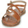 kengät Naiset Sandaalit ja avokkaat L'Atelier Tropézien SH312-TAN Ruskea