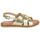 kengät Naiset Sandaalit ja avokkaat L'Atelier Tropézien SH316-GOLD Kulta