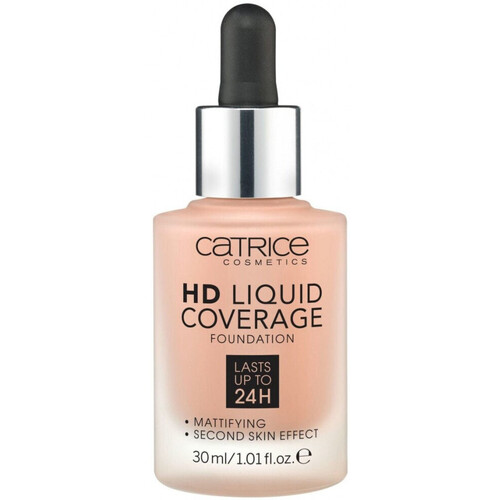 kauneus Naiset Meikinpohjustusvoiteet Catrice HD Coverage Liquid Foundation - 40 Warm Beige Beige