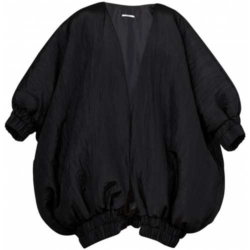 vaatteet Naiset Paksu takki Buzina Jacket SP02 - Black Musta