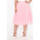 vaatteet Naiset Hame La Modeuse 22945_P50749 Vaaleanpunainen