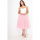 vaatteet Naiset Hame La Modeuse 22945_P50749 Vaaleanpunainen