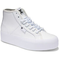 kengät Naiset Tennarit DC Shoes Manual hi wnt ADJS300286 WHITE/WHITE (WW0) Valkoinen