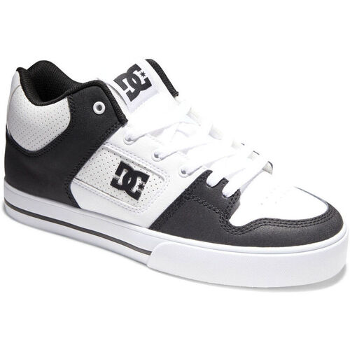 kengät Miehet Tennarit DC Shoes Pure mid ADYS400082 WHITE/BLACK/WHITE (WBI) Valkoinen