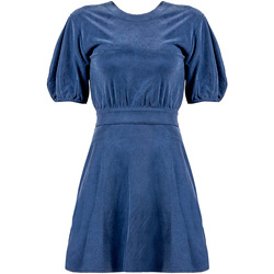 vaatteet Naiset Lyhyt mekko Elisabetta Franchi AB-969-3948-V283 Sininen
