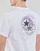 vaatteet Miehet Lyhythihainen t-paita Converse GO-TO ALL STAR PATCH Valkoinen