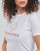 vaatteet Naiset Lyhythihainen t-paita Converse FLORAL STAR CHEVRON Valkoinen