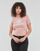 vaatteet Naiset Lyhythihainen t-paita Converse FLORAL STAR CHEVRON Vaaleanpunainen