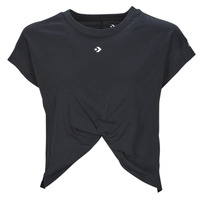 vaatteet Naiset Lyhythihainen t-paita Converse STAR CHEVRON TWIST Musta