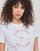 vaatteet Naiset Lyhythihainen t-paita Converse FLORAL CHUCK TAYLOR ALL STAR PATCH Valkoinen
