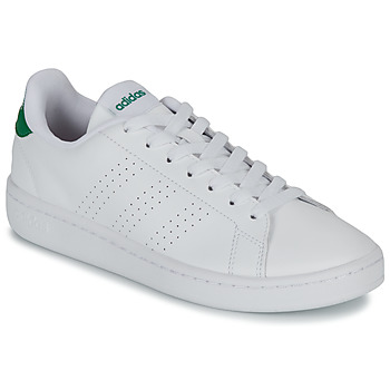 kengät Matalavartiset tennarit Adidas Sportswear ADVANTAGE Valkoinen / Vihreä