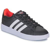 kengät Miehet Matalavartiset tennarit Adidas Sportswear GRAND COURT 2.0 Musta / Punainen