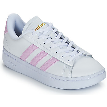kengät Naiset Matalavartiset tennarit Adidas Sportswear GRAND COURT ALPHA Valkoinen / Vaaleanpunainen