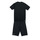 vaatteet Lapset Verryttelypuvut Adidas Sportswear TR-ES 3S TSET Musta