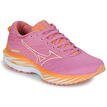 kengät Naiset Juoksukengät / Trail-kengät Mizuno WAVE RIDER 26 ROXY Vaaleanpunainen / Oranssi