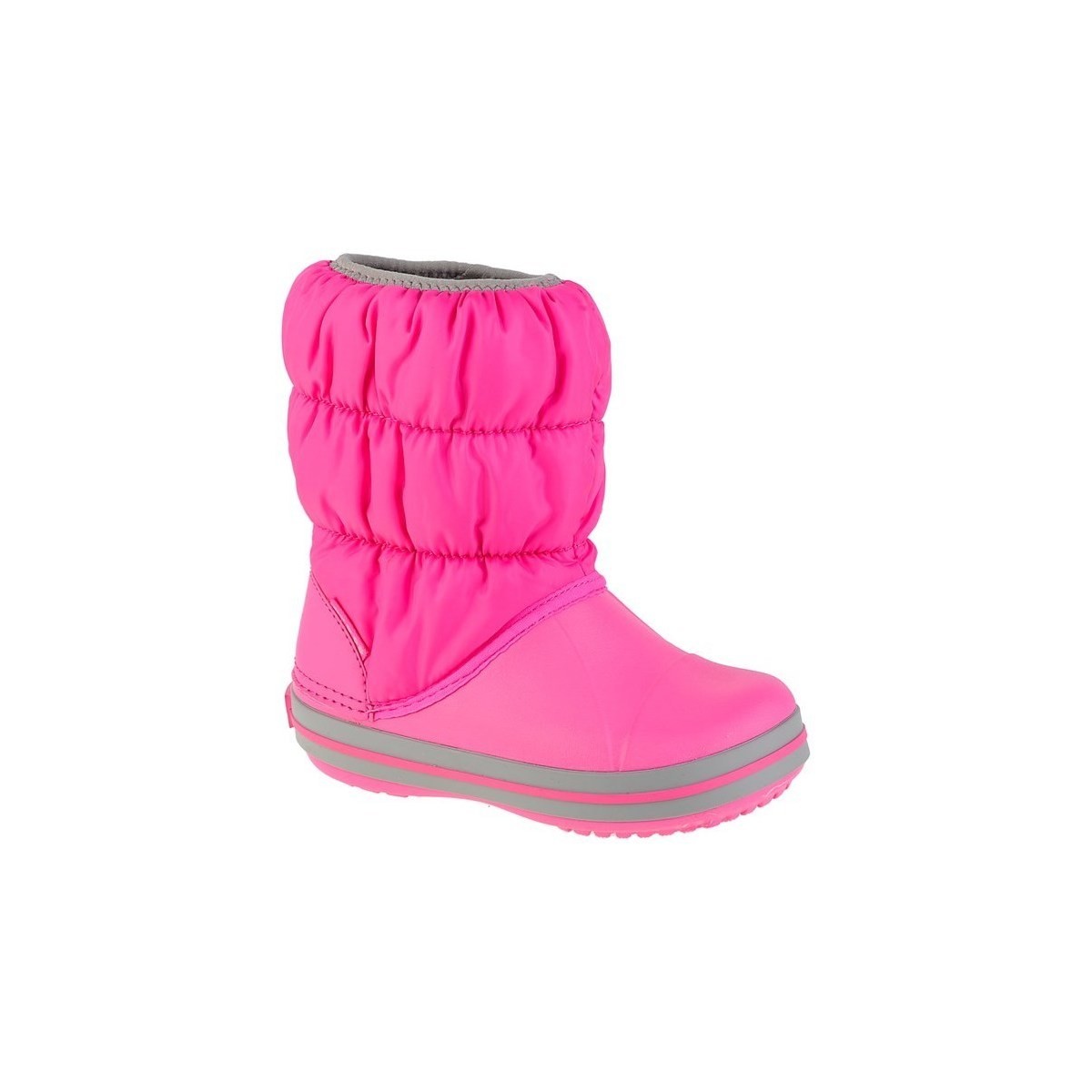 kengät Lapset Talvisaappaat Crocs Winter Puff Boot JR Vaaleanpunainen
