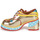 kengät Naiset Derby-kengät Irregular Choice AMAZON WARRIOR Kulta / Punainen / Sininen