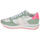 kengät Naiset Matalavartiset tennarit Philippe Model TRPX LOW WOMAN Vihreä / Vaaleanpunainen