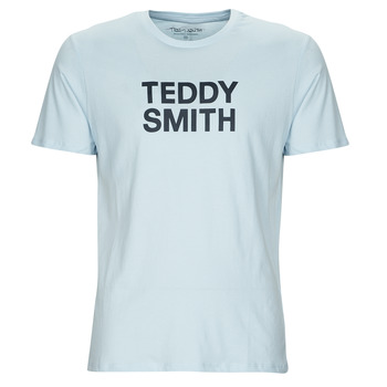 vaatteet Miehet Lyhythihainen t-paita Teddy Smith TICLASS BASIC MC Sininen / Clear