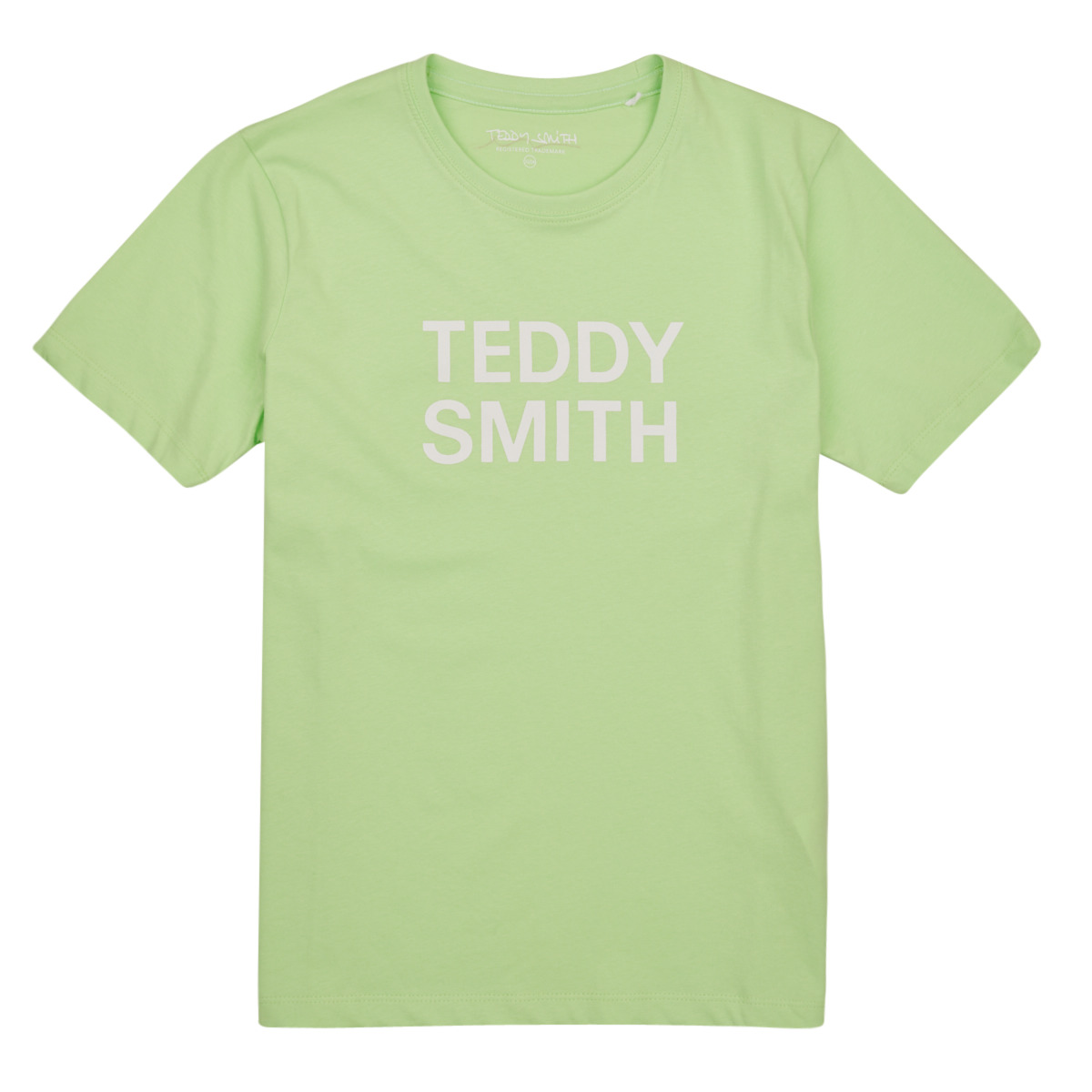 vaatteet Pojat Lyhythihainen t-paita Teddy Smith TICLASS 3 MC JR Vihreä / Clear