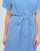 vaatteet Naiset Pitkä mekko Vero Moda VMBUMPY SS CALF SHIRT DRESS NOOS Sininen / Blc