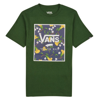 vaatteet Lapset Lyhythihainen t-paita Vans BY PRINT BOX BOYS Vihreä