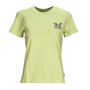 vaatteet Naiset Lyhythihainen t-paita Vans SKULLFLY CREW Vihreä