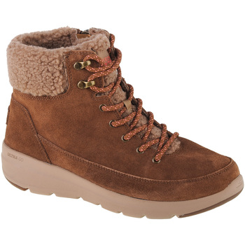 kengät Naiset Bootsit Skechers Glacial Ultra - Woodlands Ruskea