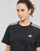 vaatteet Naiset Lyhythihainen t-paita Adidas Sportswear 3S CR TOP Musta
