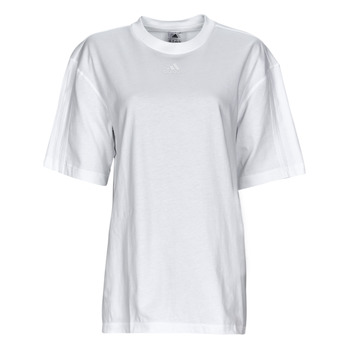 vaatteet Naiset Lyhythihainen t-paita Adidas Sportswear DANCE BF T Valkoinen