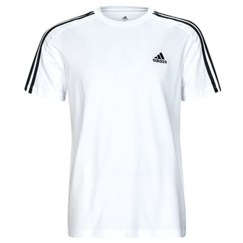 vaatteet Miehet Lyhythihainen t-paita Adidas Sportswear 3S SJ T Valkoinen