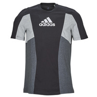 vaatteet Miehet Lyhythihainen t-paita Adidas Sportswear ESS CB T Musta