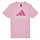 vaatteet Tytöt Kokonaisuus Adidas Sportswear LK BL CO T SET Vaaleanpunainen / Clear