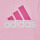 vaatteet Tytöt Kokonaisuus Adidas Sportswear LK BL CO T SET Vaaleanpunainen / Clear
