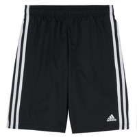 vaatteet Pojat Shortsit / Bermuda-shortsit Adidas Sportswear 3S WN SHORT Musta