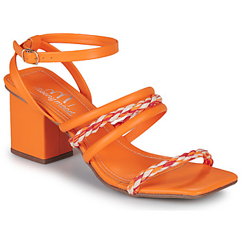 kengät Naiset Sandaalit ja avokkaat Moony Mood NEW04 Oranssi