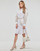 vaatteet Naiset Lyhyt mekko Armani Exchange 3RYA22 Beige / Valkoinen