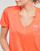 vaatteet Naiset Lyhythihainen t-paita Under Armour Tech SSV - Twist Oranssi / Valkoinen