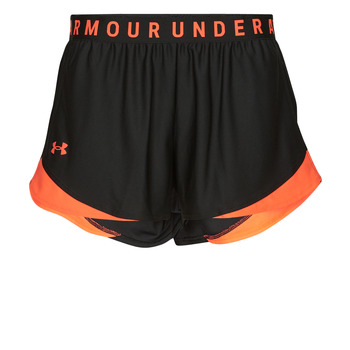 vaatteet Naiset Shortsit / Bermuda-shortsit Under Armour Play Up Shorts 3.0 Musta / Oranssi / Oranssi
