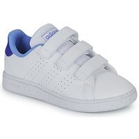 kengät Lapset Matalavartiset tennarit Adidas Sportswear ADVANTAGE CF C Valkoinen / Sininen