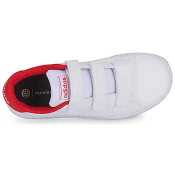 Adidas Sportswear ADVANTAGE CF C Valkoinen / Punainen