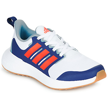 kengät Lapset Matalavartiset tennarit Adidas Sportswear FortaRun 2.0 K Valkoinen / Sininen / Punainen