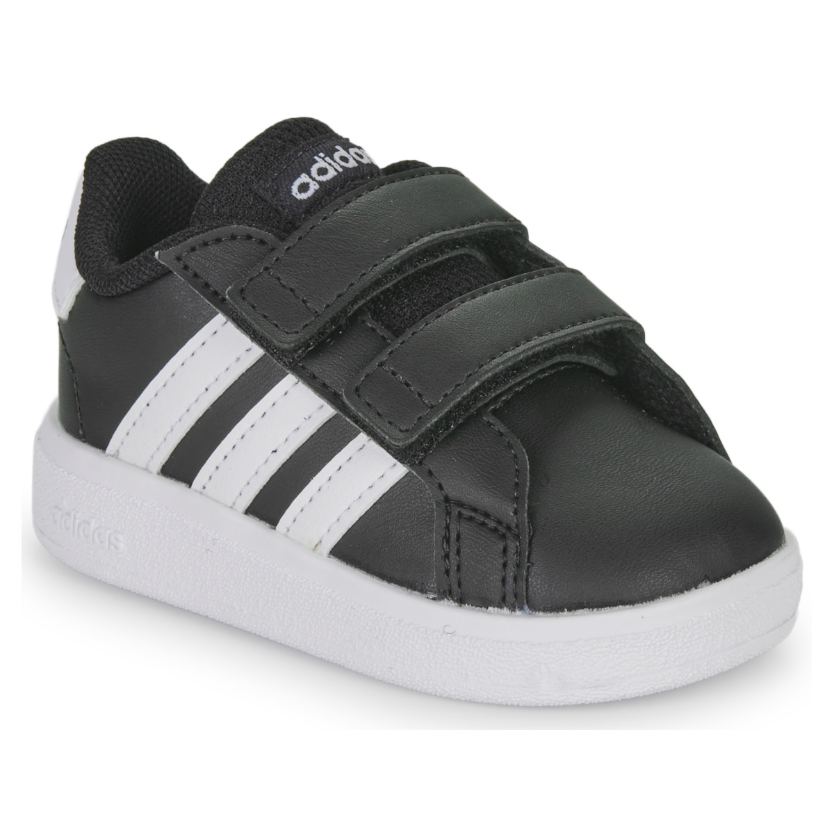kengät Lapset Matalavartiset tennarit Adidas Sportswear GRAND COURT 2.0 CF Musta / Valkoinen