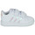 kengät Tytöt Matalavartiset tennarit Adidas Sportswear GRAND COURT 2.0 CF Valkoinen / Vaaleanpunainen