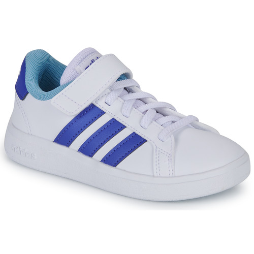 kengät Lapset Matalavartiset tennarit Adidas Sportswear GRAND COURT 2.0 CF Valkoinen / Sininen
