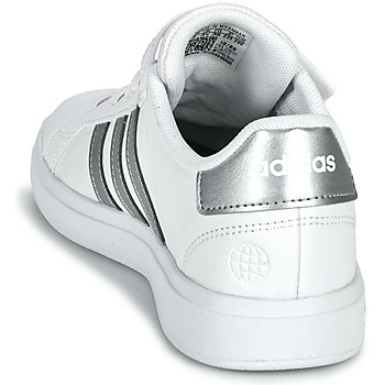 Adidas Sportswear GRAND COURT 2.0 EL Valkoinen / Hopea