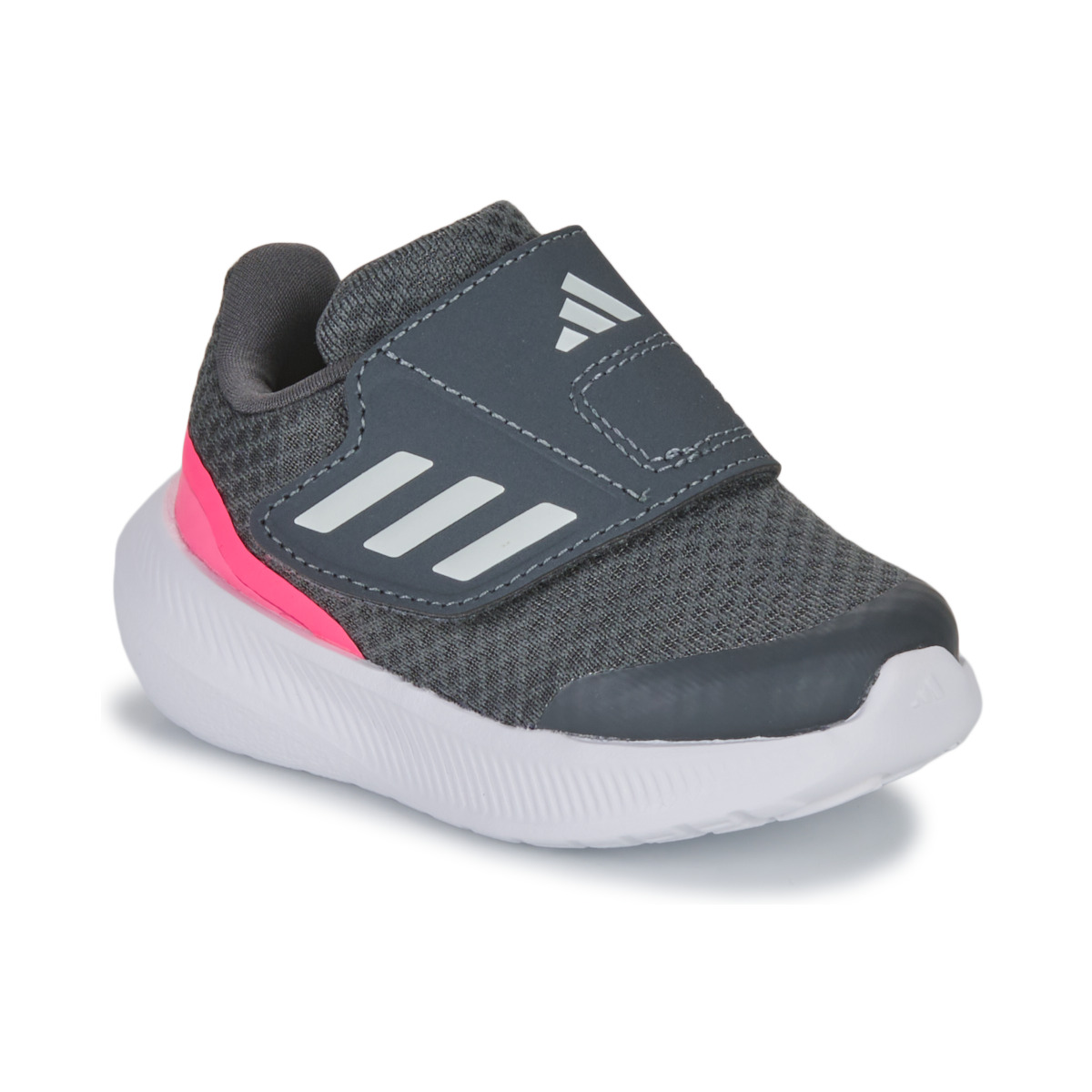 kengät Tytöt Juoksukengät / Trail-kengät Adidas Sportswear RUNFALCON 3.0 AC I Harmaa / Vaaleanpunainen