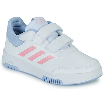 kengät Tytöt Matalavartiset tennarit Adidas Sportswear Tensaur Sport 2.0 C Valkoinen / Vaaleanpunainen
