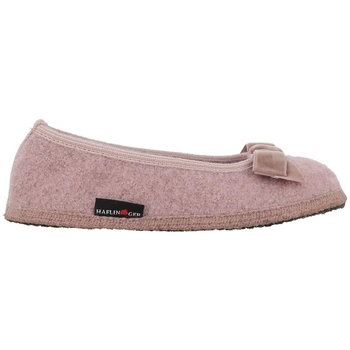 kengät Naiset Tossut Haflinger SLIPPER FIOCCO Vaaleanpunainen